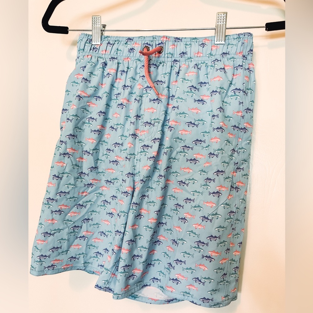 Classic Club Shark Print Swimsuit Shorts Boys Size 14/16 NWT - Picture 2 of 7